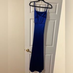 Windsor Sapphire Blue Evening Gown